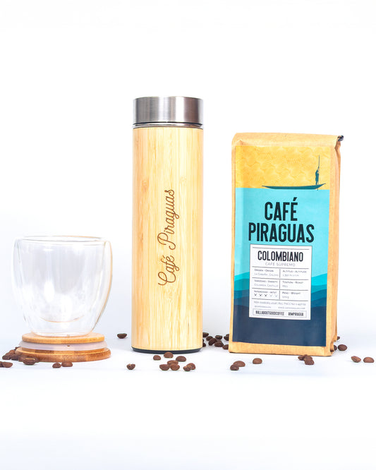 KIT BAMBU DE CAFÉ PIRAGUAS 500G
