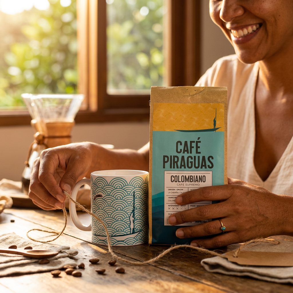 Kit Café Piraguas con taza